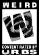 An URBS rating seal. Rated Weird