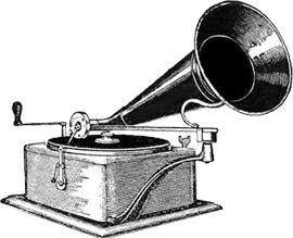 a gramophone