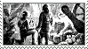 a stamp: an illustration of scuba divers at the bottom of the sea