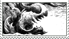 a stamp: an illustration of some folkloric sea monster